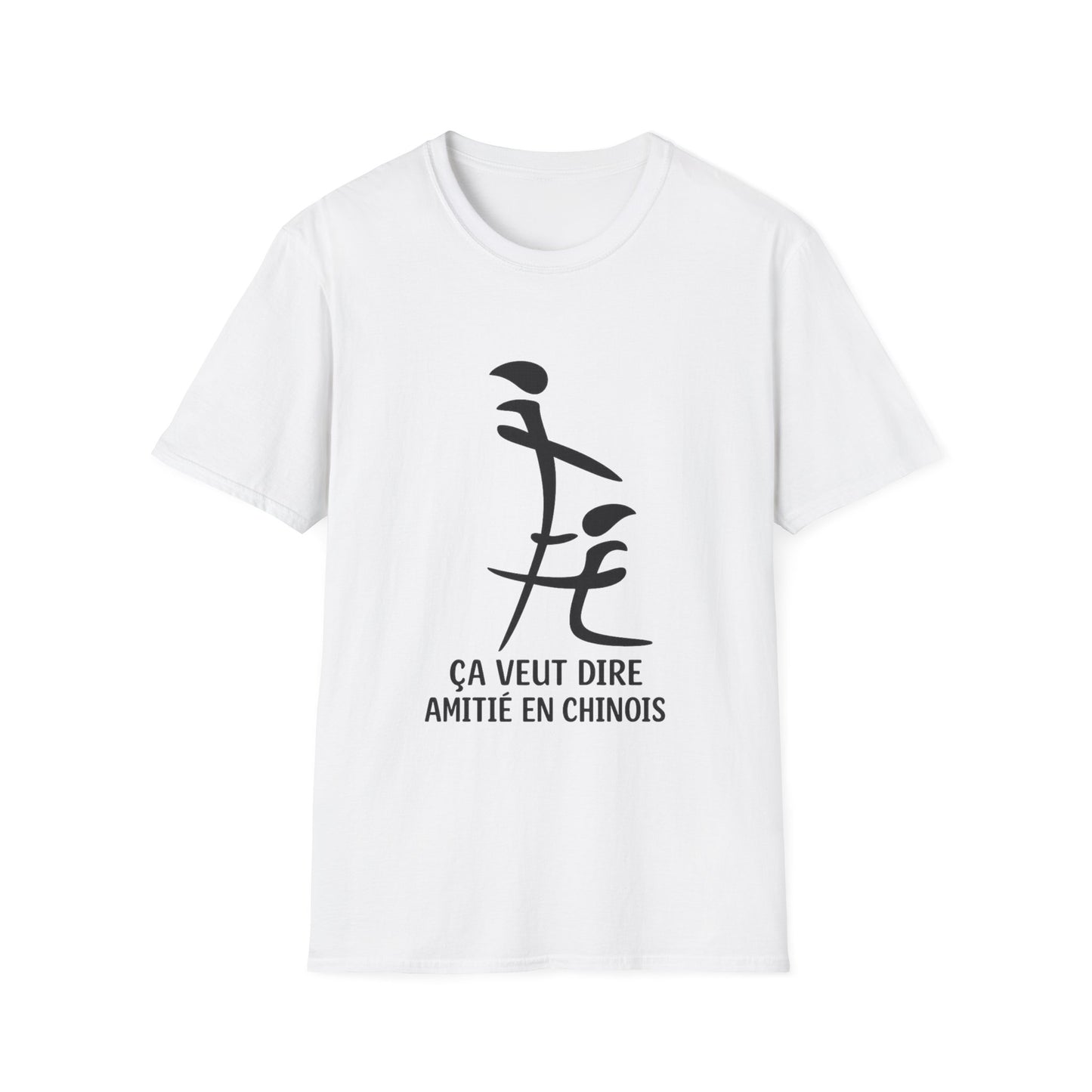 T-Shirt — "Amitié en Chinois"
