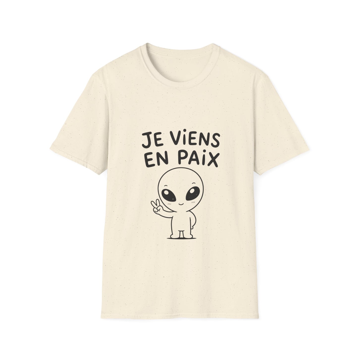 T-Shirt — “Je Viens En Paix”