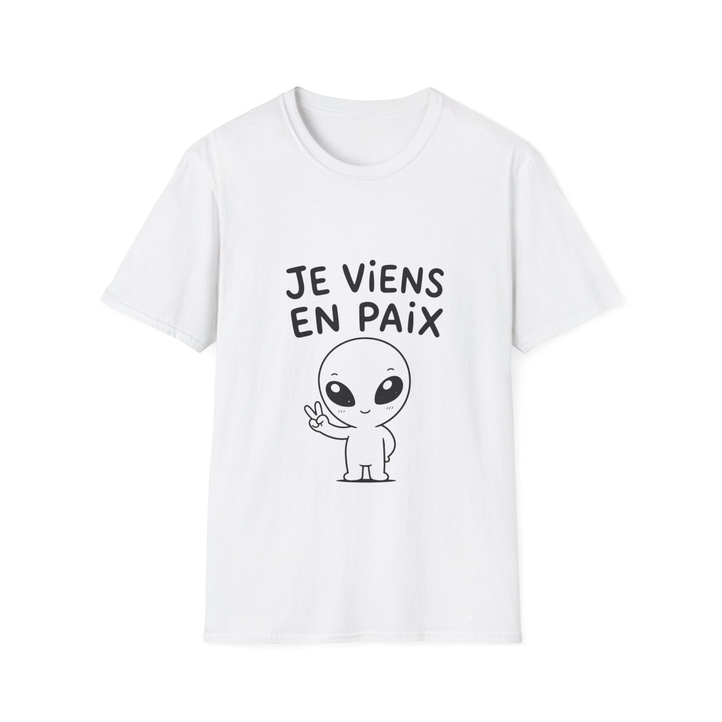 T-Shirt — “Je Viens En Paix”