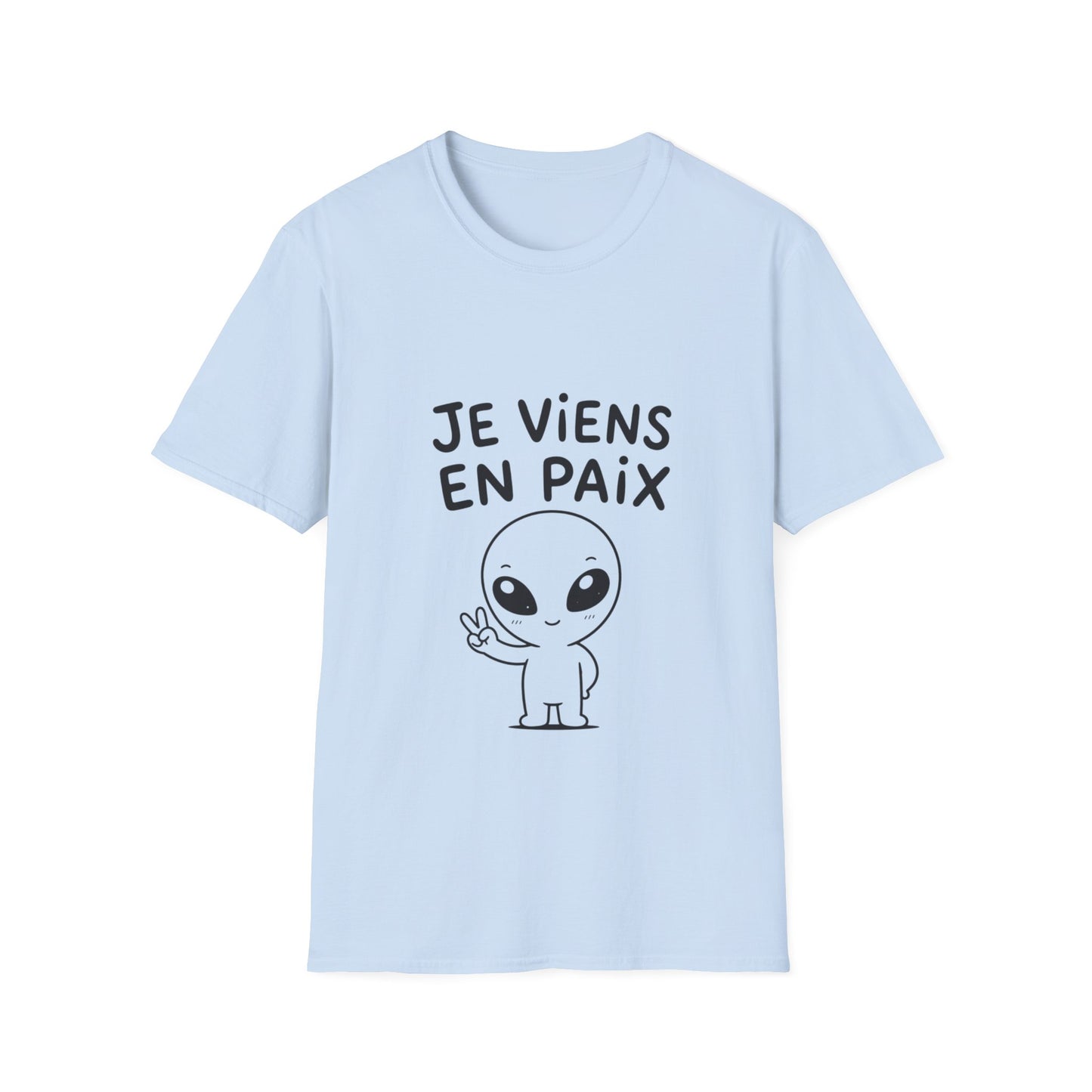 T-Shirt — “Je Viens En Paix”