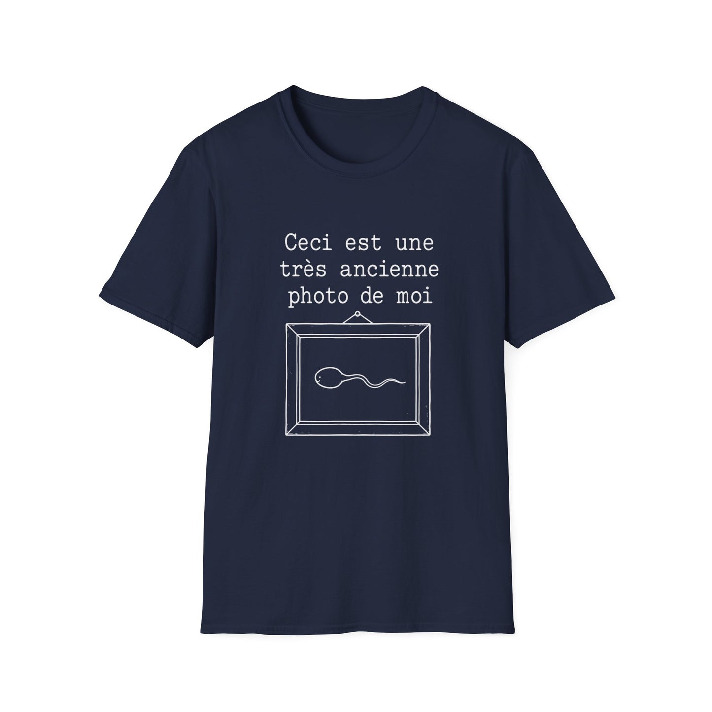 T-Shirt — "Ancienne photo de moi"