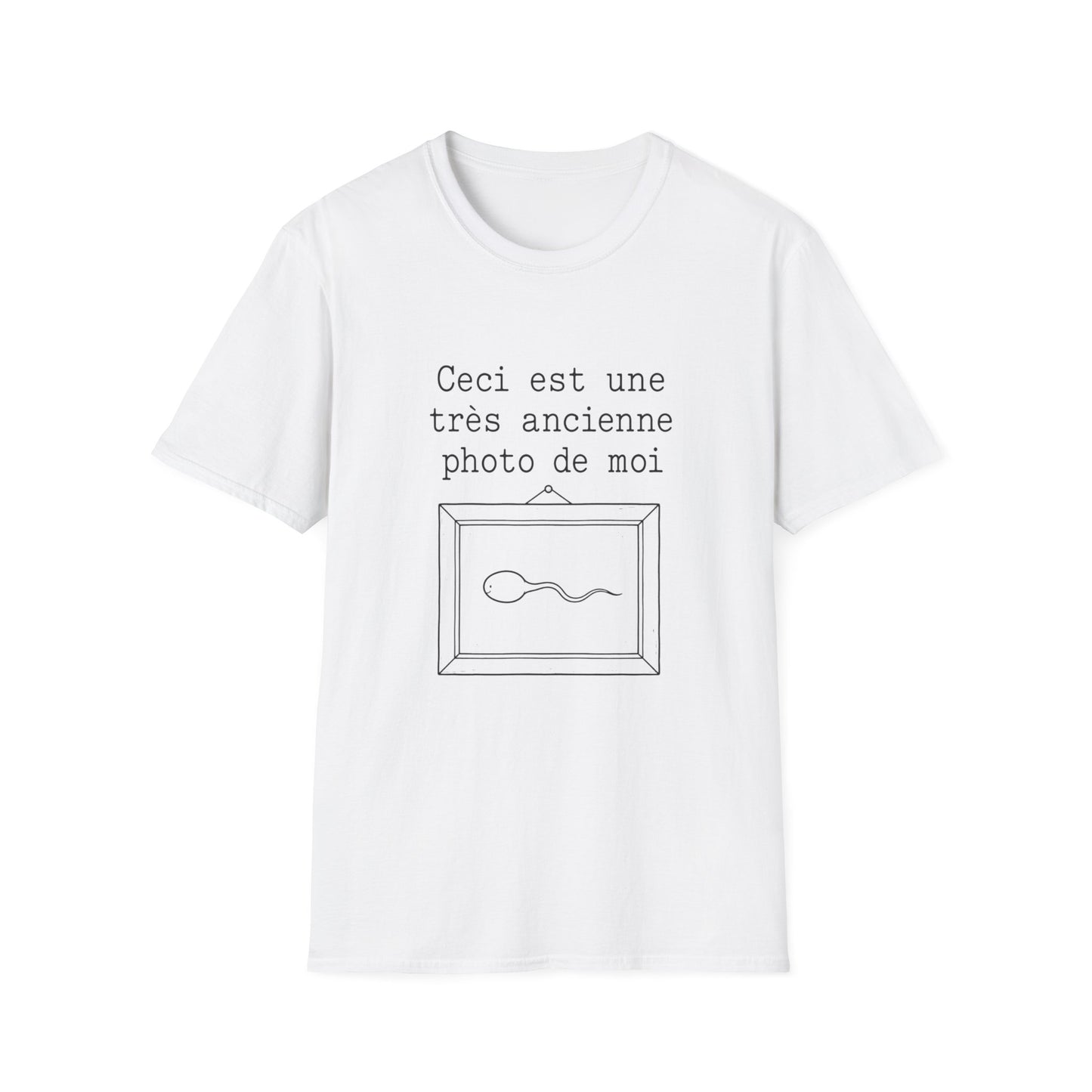 T-Shirt — "Ancienne photo de moi"