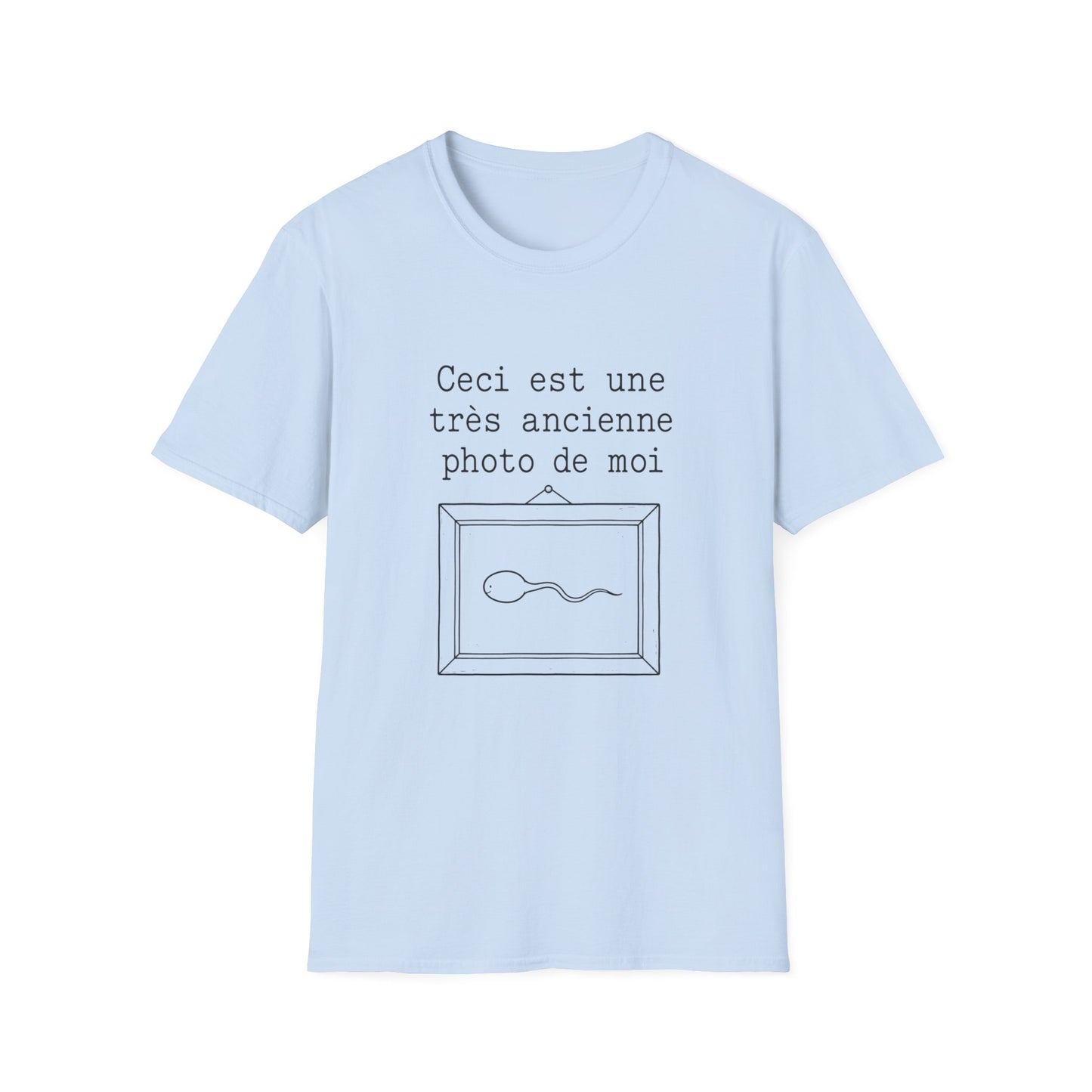 T-Shirt — "Ancienne photo de moi"