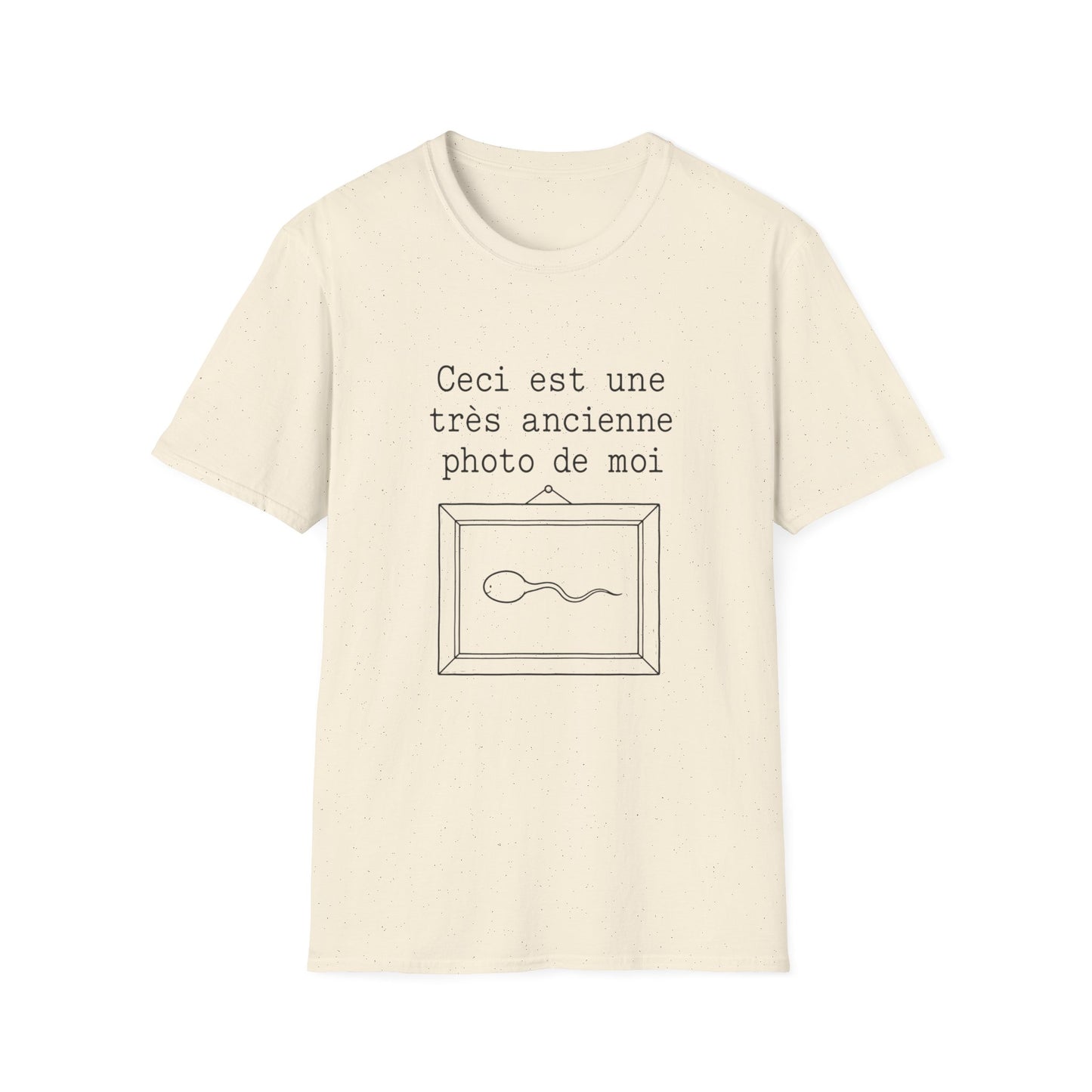 T-Shirt — "Ancienne photo de moi"