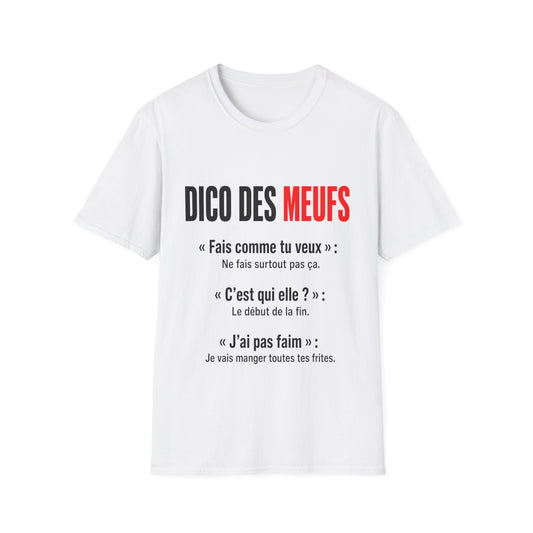 T-Shirt — "Dico des Meufs"